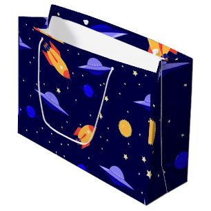 Grand Sac Cadeau Art extra-atmosphérique Wilds Système solaire Astr