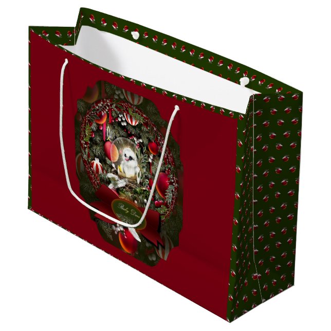Grand Sac Cadeau Baby Dove (Devant Angle)