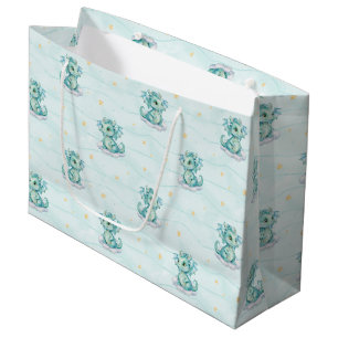 Grand Sac Cadeau Baby Shower Petit Dragon