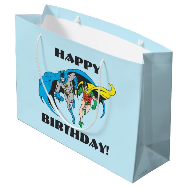 Grand Sac Cadeau Batman et Robin (Dos Angle)