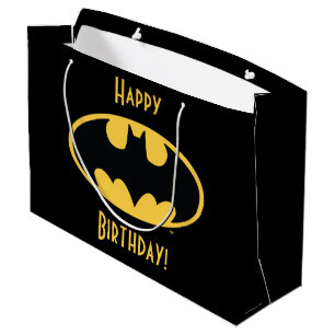 Grand Sac Cadeau Batman Symbol   Oval Logo