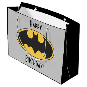 Grand Sac Cadeau Batman Symbol   Oval Logo