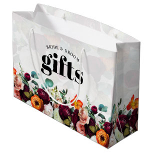 Grand Sac Cadeau Beautiful Flowers