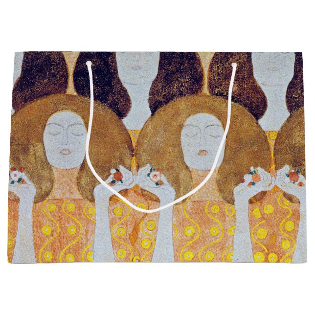 Grand Sac Cadeau Beethoven Frieze (détail), Gustav Klimt (Devant)