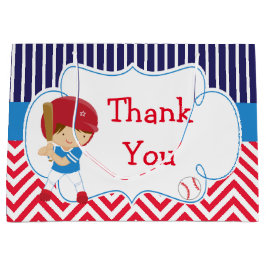 Grand Sac Cadeau Belle Brunette Hair Boy Anniversaire