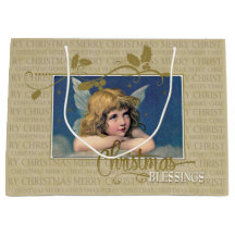 Bénédictions de Noël Angel Vintage