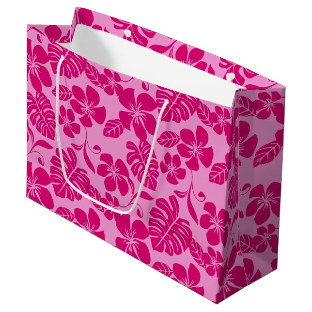 GRAND SAC CADEAU BIKINI ROSE (ROSE) (Devant Angle)