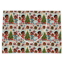 Black Boy Holiday Joy Cadeau