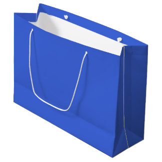 Grand Sac Cadeau Bleu bleu clair