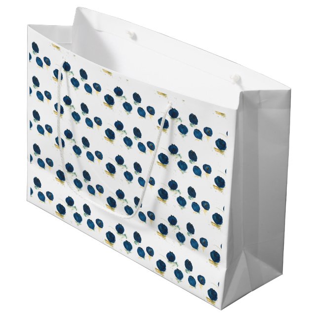 Grand Sac Cadeau Blueberries fête d'anniversaire Blueberry fruit ét (Devant Angle)