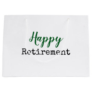Grand Sac Cadeau Bonne retraite