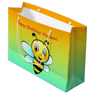 Grand Sac Cadeau Bourdon personnalisable