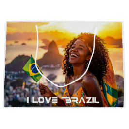 GRAND SAC CADEAU BRAZIL - I LOVE BRAZIL