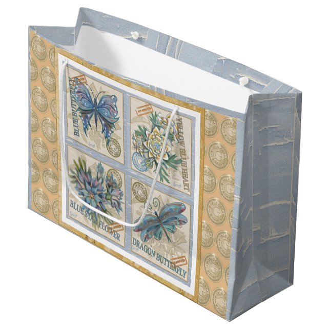 Grand Sac Cadeau Bureau de création G (Devant Angle)
