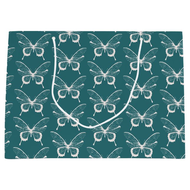 Grand Sac Cadeau Butterfly Large Gift Bag (Devant)