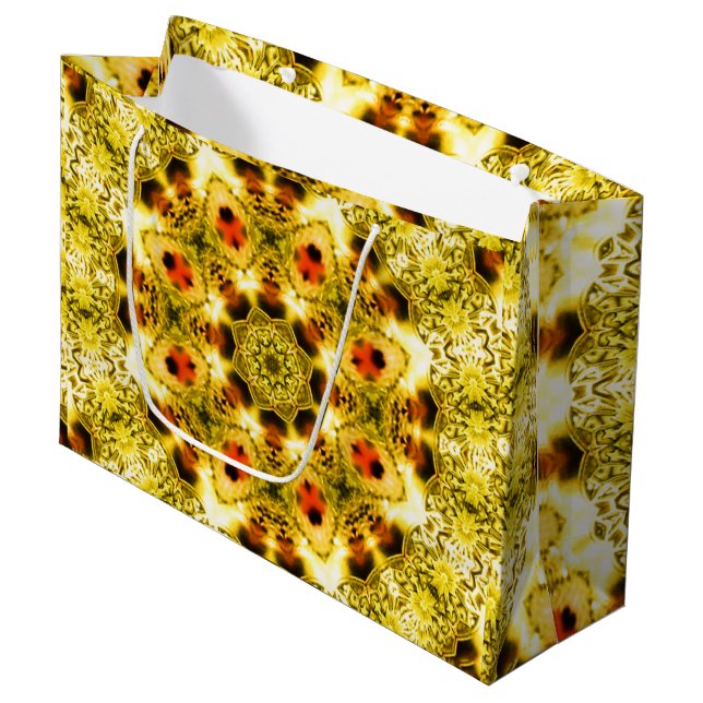 Grand Sac Cadeau Cadeau (Devant Angle)