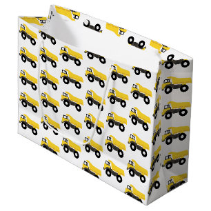 Grand Sac Cadeau Camions de construction de camions de pompage