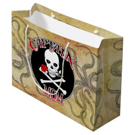 Grand Sac Cadeau Capitaine Maman - Embracé par Deep Deep