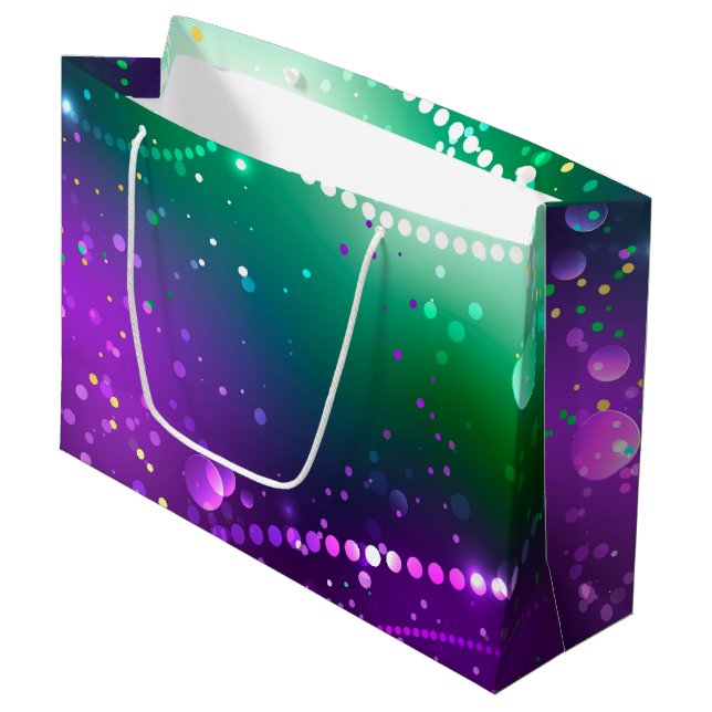 Grand Sac Cadeau Carthagène Solive Purple (Devant Angle)