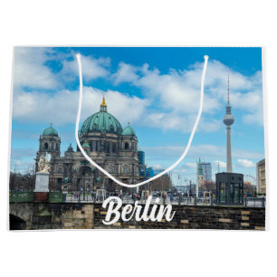 Grand Sac Cadeau Cathédrale de Berlin et tour de télévision à Berli