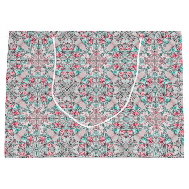 Grand Sac Cadeau Celestial Lace Mosaic (Devant)