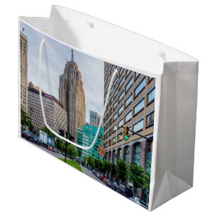 Grand Sac Cadeau Centre-ville de Detroit