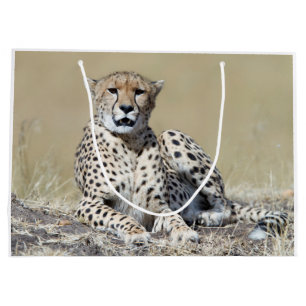 Grand Sac Cadeau Cheetah