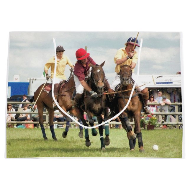 GRAND SAC CADEAU CHEVAUX SPORTIFS (Devant)