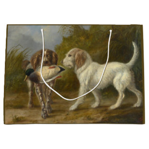 Grand Sac Cadeau Chiens de chasse (par Carlo Ademollo)