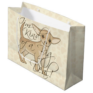 Grand Sac Cadeau Chiwawa je suis un peu une affaire