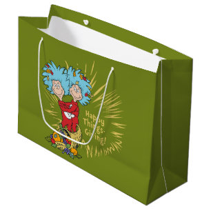 Grand Sac Cadeau Chose Un Chose Deux Fête Des Choses!