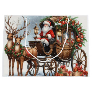 Grand Sac Cadeau Christam père Noël