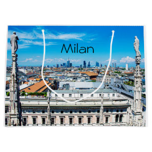 Grand Sac Cadeau Ciel de Milan