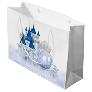 Grand Sac Cadeau Cinderella Princess Filles Anniversaire