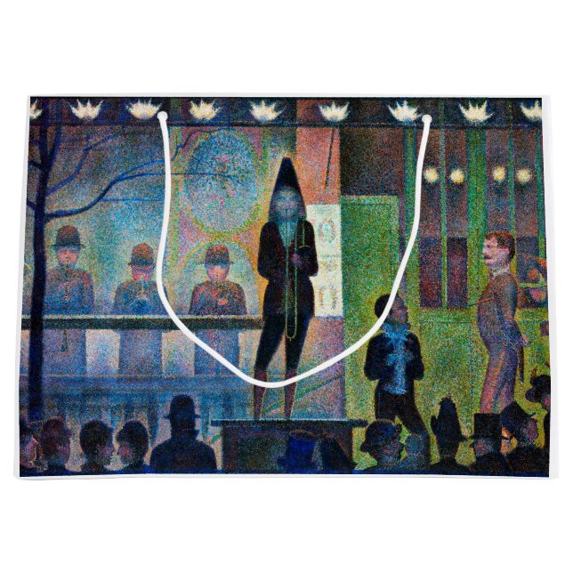 Grand Sac Cadeau Cirque Sideshow, Seurat (Devant)