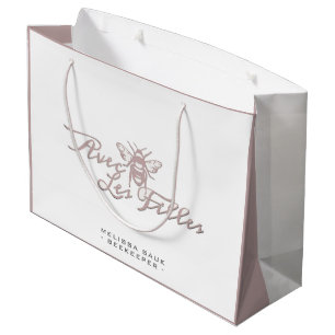 Grand Sac Cadeau Collection d'apiculteurs Classy Hive Garden Fourre