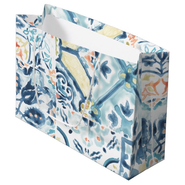 Grand Sac Cadeau Collection Medallion Medley (Devant Angle)