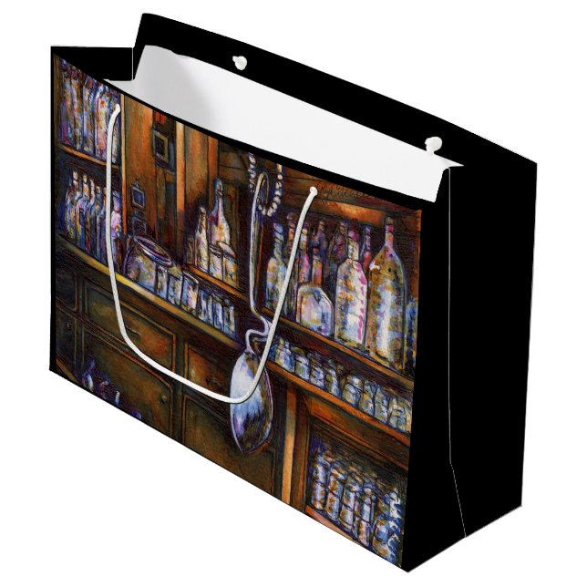 Grand Sac Cadeau Compris implicitement (Devant Angle)