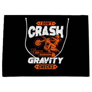 Grand Sac Cadeau Contrôles de gravité aléatoires - Motocross & Dirt