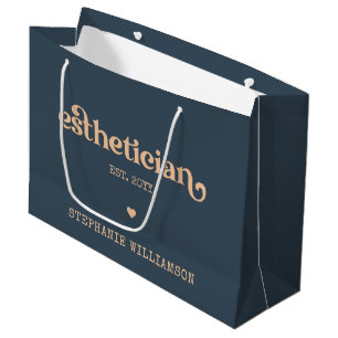 Grand Sac Cadeau Cosmetologue Esthéticien Personnalisé Beautician