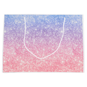 Grand Sac Cadeau Couleur brillante