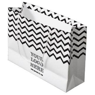 Grand Sac Cadeau Créez votre propre logo