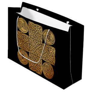 Grand Sac Cadeau Croix de nouage celtique