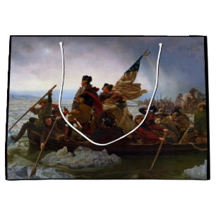 Grand Sac Cadeau Crossing Delaware 1776 : Général George Washington