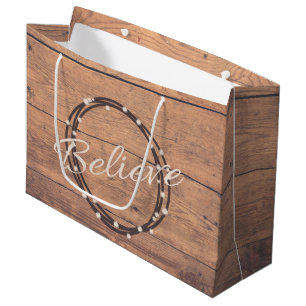 Grand Sac Cadeau Croyez