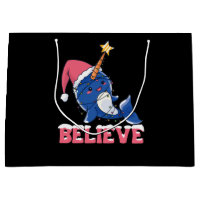 Croyez Narwhal Noël Fée Lumières