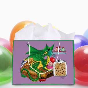 Grand Sac Cadeau Cuisine de Dragon Boulangerie de Chef Pâtissier Ve