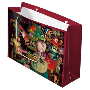 Grand Sac Cadeau Cuisine de sorcières de Halloween