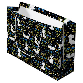 Grand Sac Cadeau Cute cats