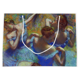 Grand Sac Cadeau Danseurs en bleu, Edgar Degas